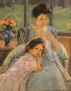 Mary Cassatt Young Mother Sewing china oil painting reproduction